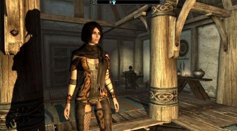 上古卷轴5：天际MOD：Sotteta Huntress Armor 2k UNP NiOVerride转换