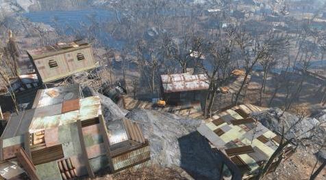 辐射4MOD：汉化 边境垃圾建筑组件MOD