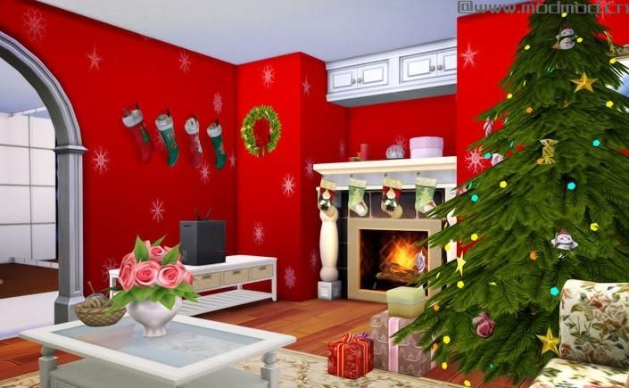 【3DM-Sims小组】淡雅出品----圣诞小屋 30*20 （话说有点早）
