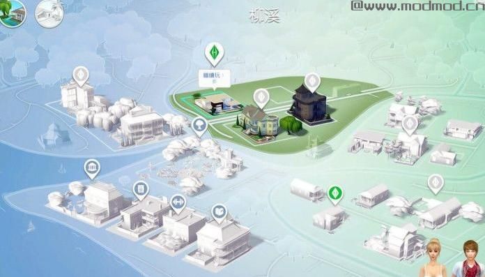 淡雅出品----春暖阁 30*40 有自制壁纸 泳池多多