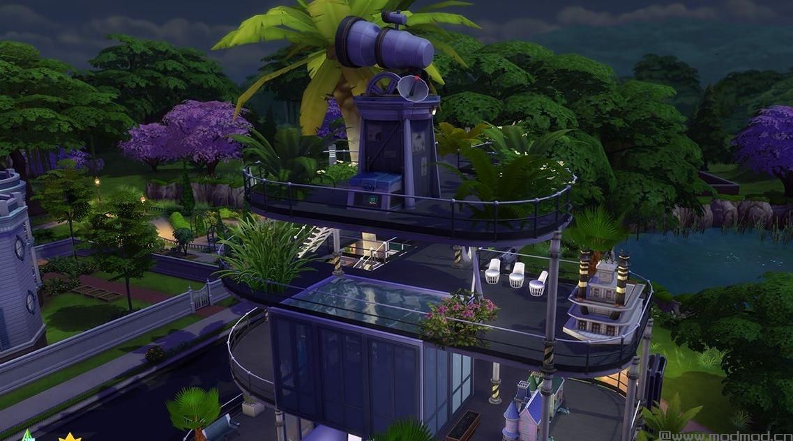 【3DM-Sims小组】炎炎假日，带给你凉爽的感觉！30X20全通透房屋，可居住可度假，陪你过暑假！  