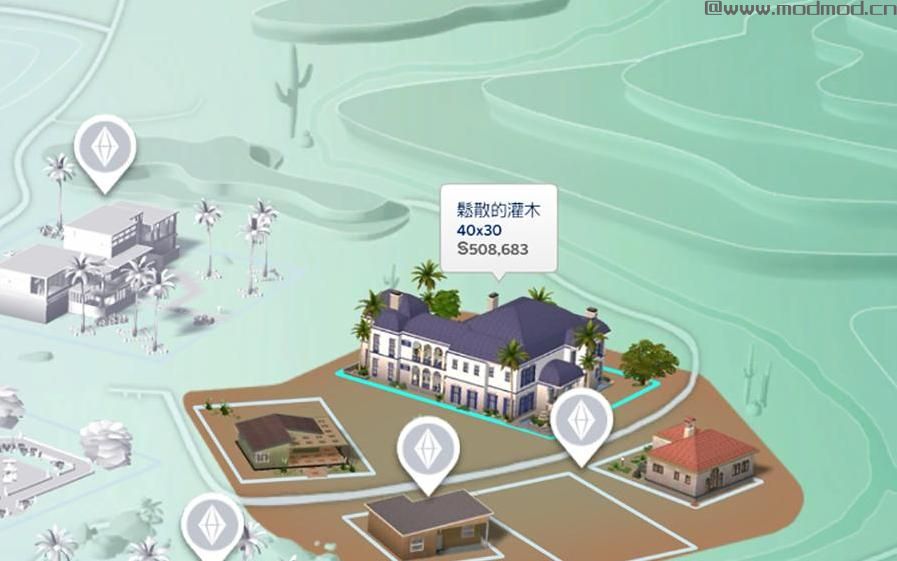  【3DM-Sims小组】【原创】40X30 地中海风格别墅 适合一家三口~~~~~~