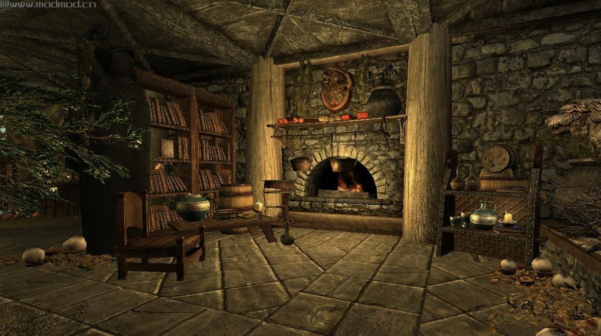 上古卷轴5：天际MOD：杂草丛生的半月小屋