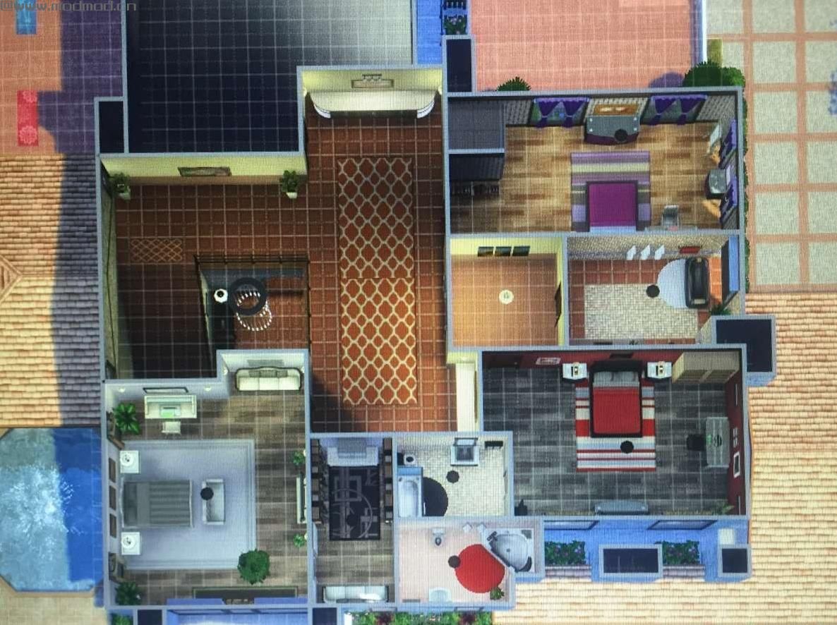 GTA5主角麦克的家改
