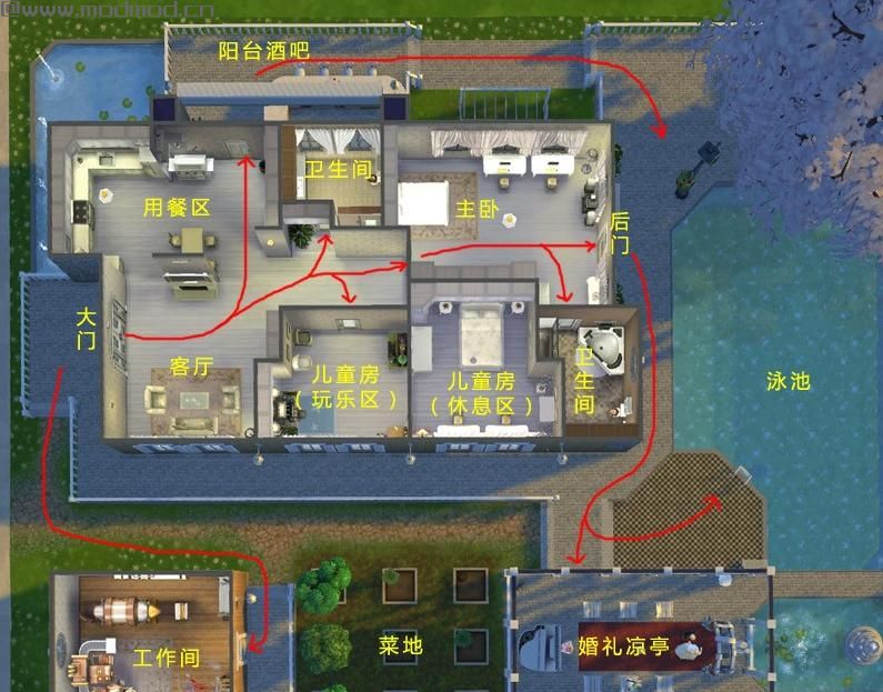 40X30 蜜月小木屋 