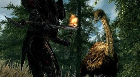 上古卷轴5：重置版MOD：MOAS和Emus-米哈伊尔怪兽和动物(米冰雹浸没式附加物-鸟类-巨型动物)