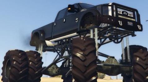 侠盗猎车手5MOD：Ford F-450 Mega Mud Truck 2010款