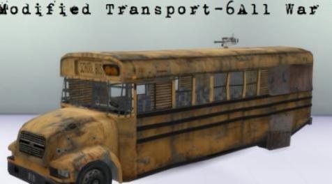 模拟人生4MOD：改装运输战车