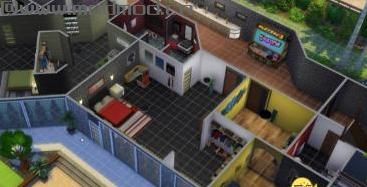 模拟人生4MOD：GTA5里面的房屋改，希望大家喜欢，如果有在玩GTA5这间房子会混乱你是否进入了主角的家