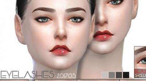 模拟人生4MOD：S-Club WM ts4 eyelashes 201705-睫毛