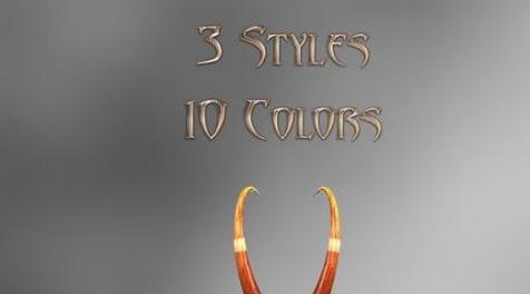 模拟人生4MOD：男女可用伊利丹的角 by notegain