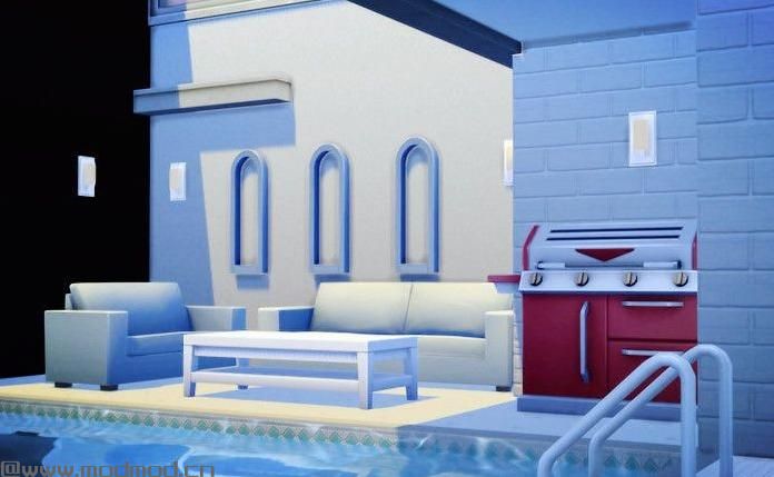 淡雅出品----春暖阁 30*40 有自制壁纸 泳池多多