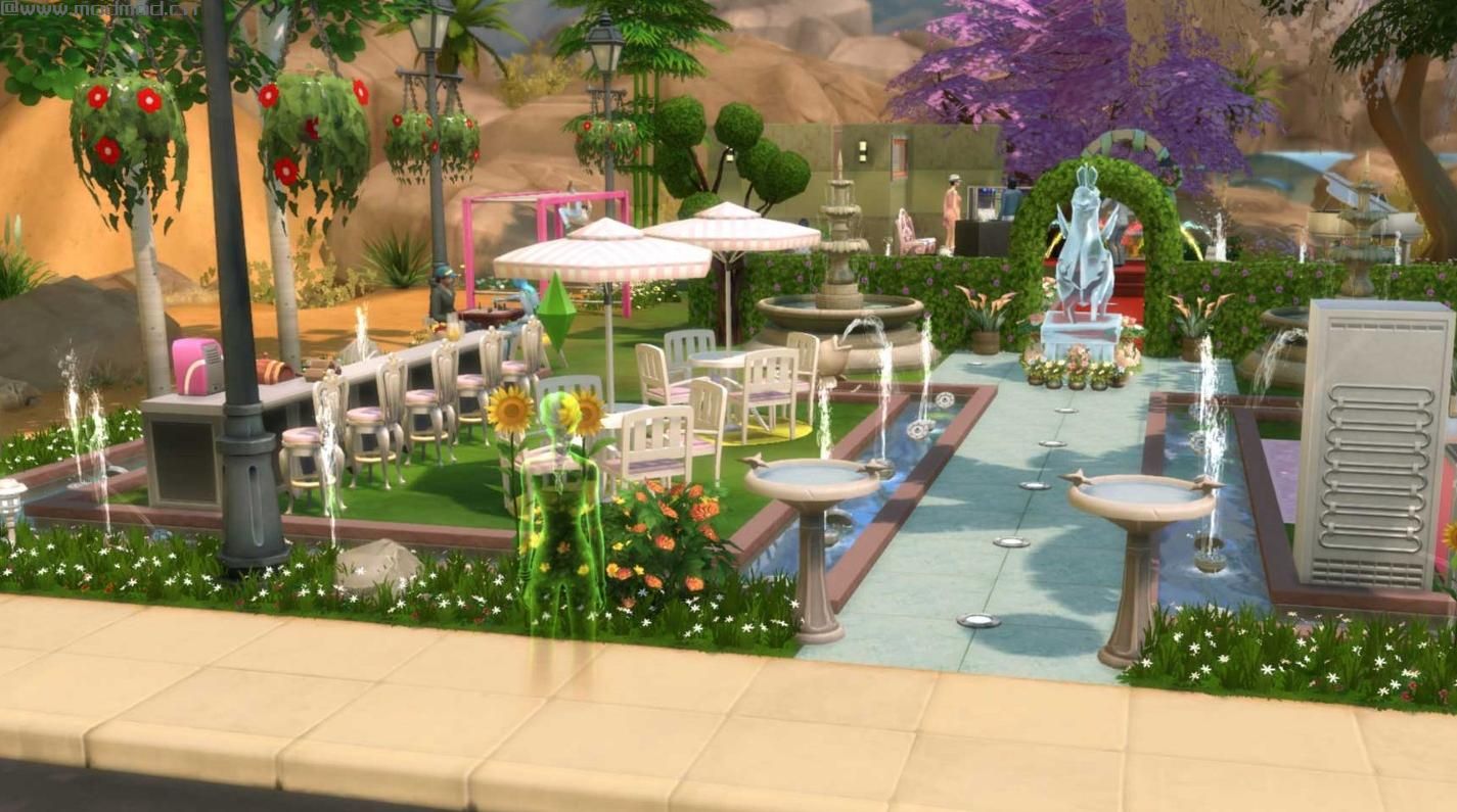 模拟人生4MOD：【让我们结婚吧】~20X30婚礼公园（请版主设置回复可见）