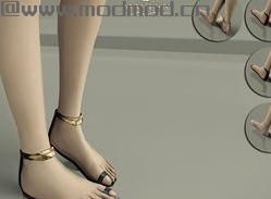 模拟人生4MOD：分享几款漂亮的鞋子~