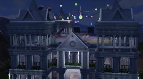 模拟人生4MOD：星 之 所 在 白 色 城 堡 星 穹