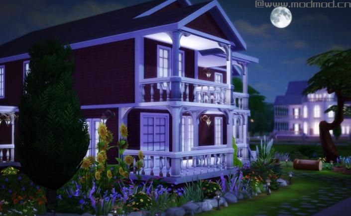 模拟人生4MOD：【3DM-Sims小组】淡雅出品----【度假别墅】