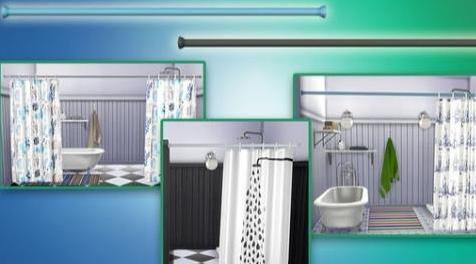 模拟人生4MOD：窗帘杆