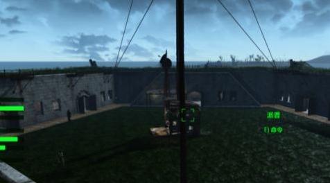 辐射4MOD：义勇军城堡全修复，没有大土堆！！！倒塌的部分增加了几个房间