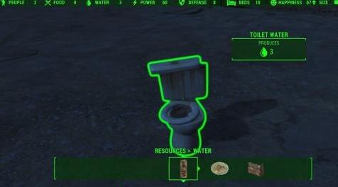 辐射4MOD：让你能像辐射3一样和马桶里面的水MOD V1