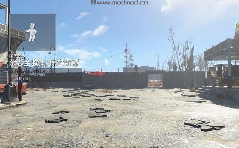 辐射4MOD：在地图上以任务标记模式标记娃娃杂志