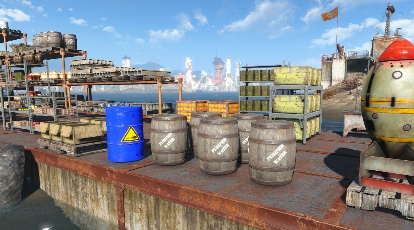 辐射4MOD：辐射 仓库组件和弹药架0.4MOD