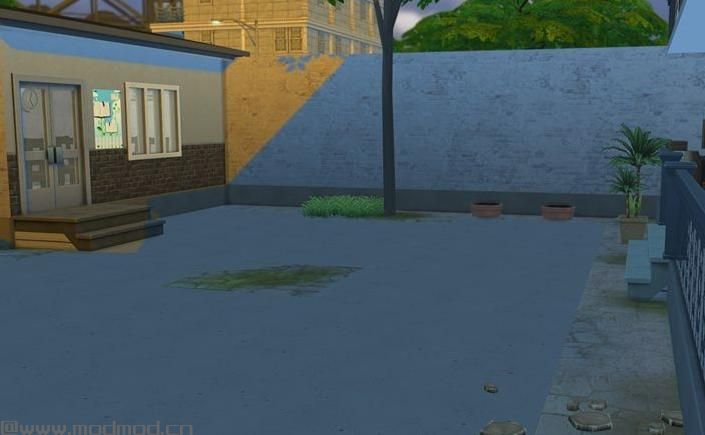 待拆迁的老式中国小区 工厂宿舍 麻将 小旅馆