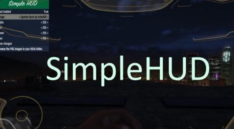 侠盗猎车手5MOD：SimpleHUD 1.0.0