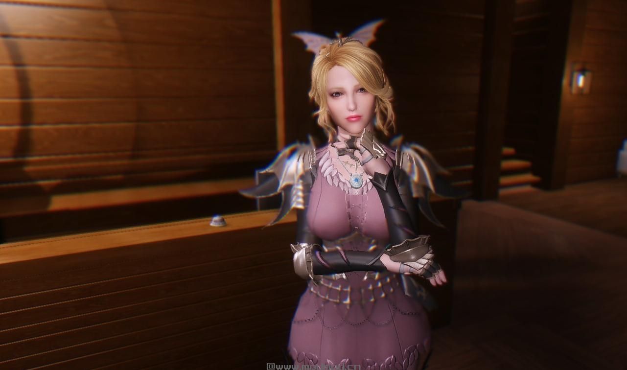 上古卷轴5：天际MOD：vindictus 洛奇英雄传新角色miri龙裔专属套装
