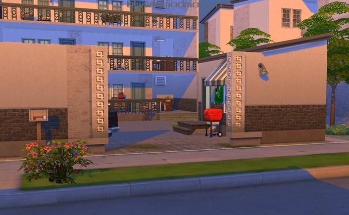 待拆迁的老式中国小区 工厂宿舍 麻将 小旅馆