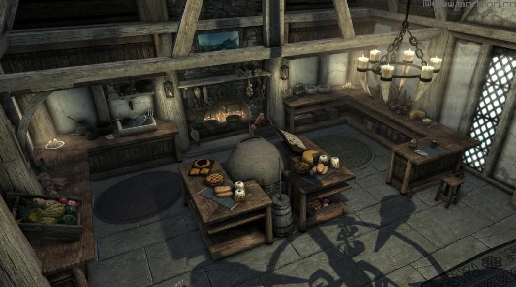 上古卷轴5：重置版MOD：龙屋