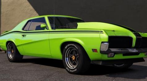 侠盗猎车手5MOD：1970年Mercury Cougar Eliminator [附加] 1.0