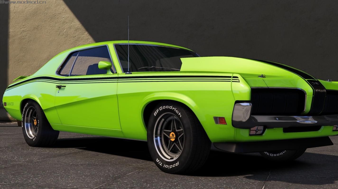 侠盗猎车手5MOD：1970年Mercury Cougar Eliminator [附加] 1.0