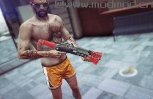 侠盗猎车手5MOD：Fortnite Tactical Shotgun [FULLY ANIMATED] v1.0 v1.0