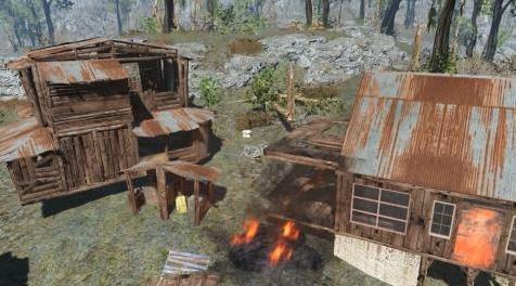 辐射4MOD： 高清木头建筑材质优化替换(含干净版本)