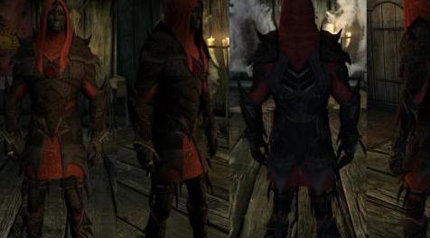 上古卷轴5：重置版MOD：装订的神话黎明护甲-米冰雹盔甲和衣服