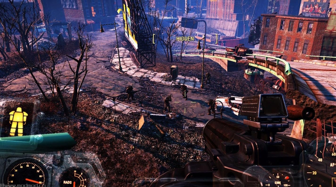 辐射4MOD：联邦敌人 生物 NPC 生成刷新增强