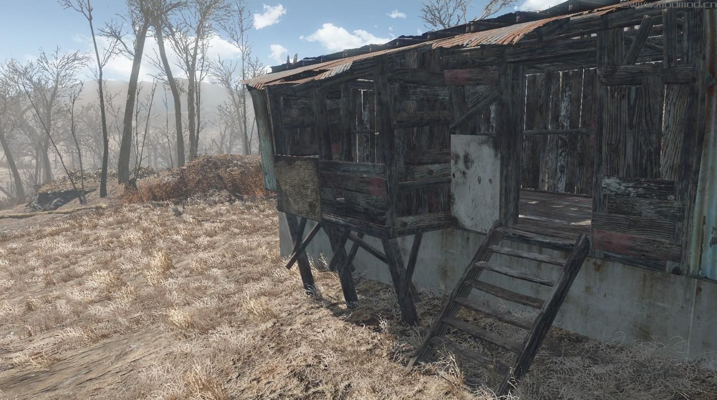 辐射4MOD：[汉化] 可建造的阳台支撑 v1.2