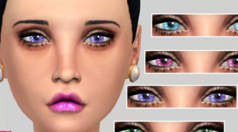 模拟人生4MOD：【美瞳MOD】非替换璀璨美瞳 by Alexandra_Sine