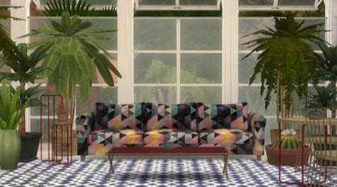 模拟人生4MOD：Mercury Winter Garden-客厅饰品