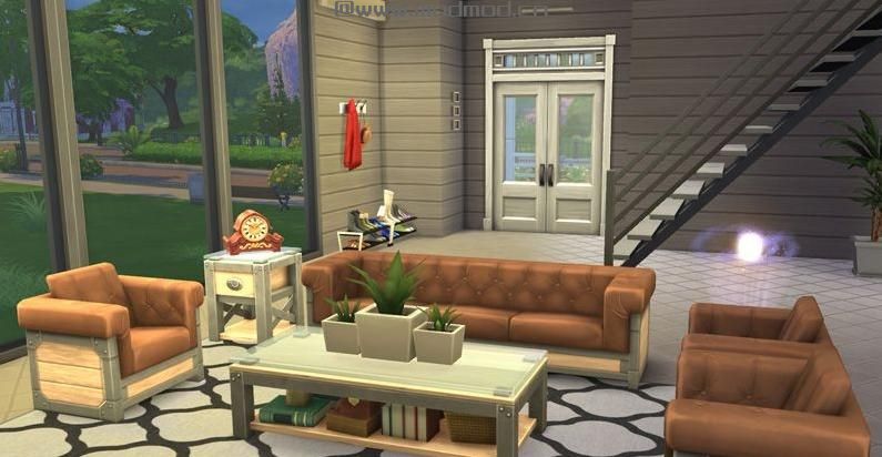 【3DM-Sims小组审核作品】无自定义 多功能房屋 30X20 彩色心情 实用小别墅