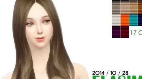 模拟人生4MOD：【3DM下载站/网盘分流】【发型MOD】女性NewSea家中分长卷发3T4 by ELA