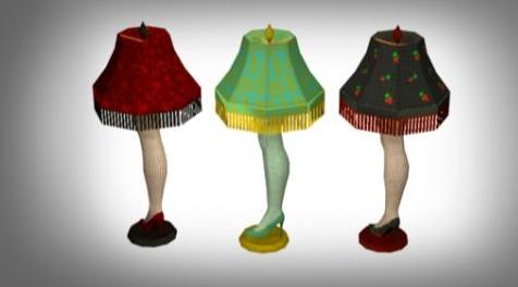 模拟人生4MOD：渔网袜子灯