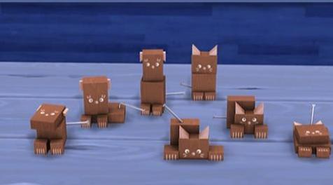 模拟人生4MOD：方块猫狗