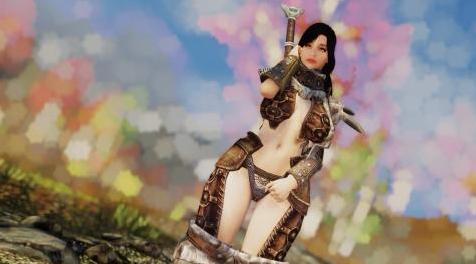 上古卷轴5：重置版MOD：鳞甲角甲 - CBBE SSE BodySlide