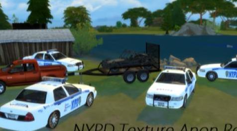 模拟人生4MOD：警车