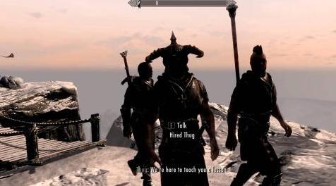 上古卷轴5：重置版MOD：雇佣的暴徒修正了SSE