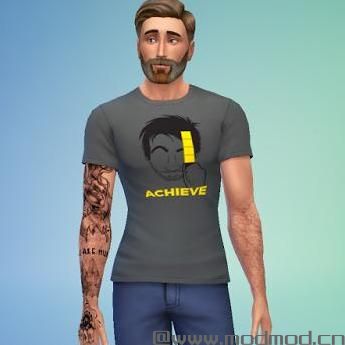 模拟人生4MOD：Archieve T恤6款