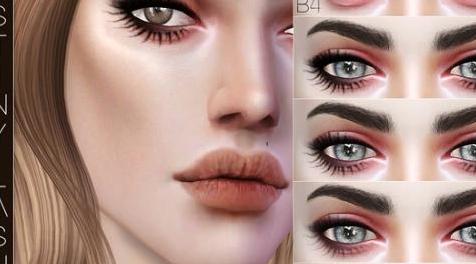 模拟人生4MOD：Destiny Eyelashes N82 睫毛