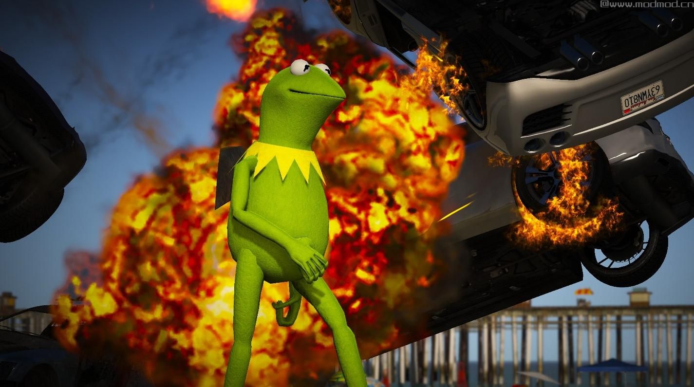 侠盗猎车手5MOD：Kermit the Frog v1