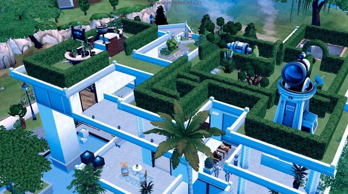 【希凡别墅】...5卧7卫...前庭后院天台花园...全功能豪宅